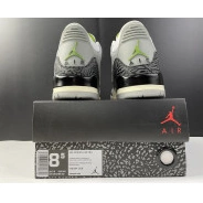 136064-006 Jordan Retro Air 3 Chlorophyll 0711